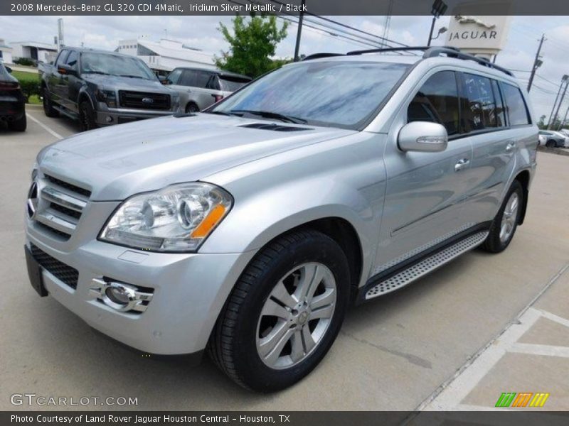 Iridium Silver Metallic / Black 2008 Mercedes-Benz GL 320 CDI 4Matic