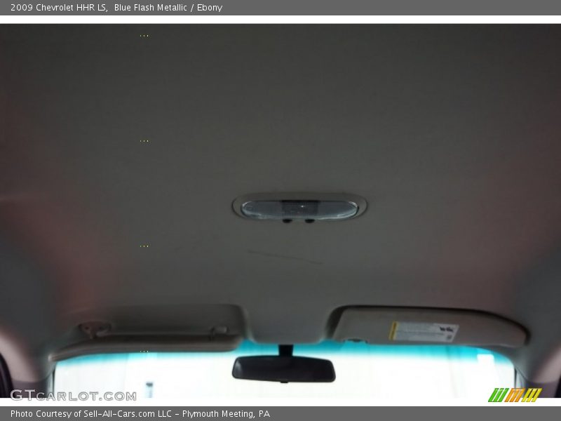 Blue Flash Metallic / Ebony 2009 Chevrolet HHR LS