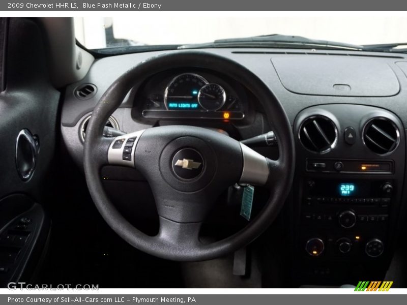 Blue Flash Metallic / Ebony 2009 Chevrolet HHR LS
