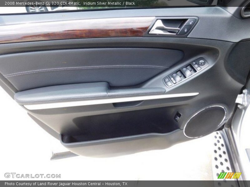 Iridium Silver Metallic / Black 2008 Mercedes-Benz GL 320 CDI 4Matic