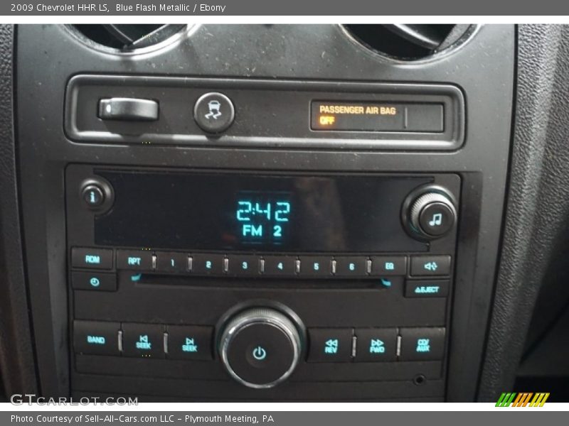 Blue Flash Metallic / Ebony 2009 Chevrolet HHR LS