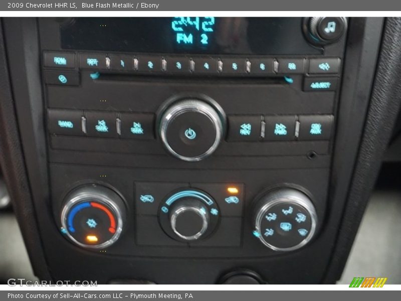 Blue Flash Metallic / Ebony 2009 Chevrolet HHR LS