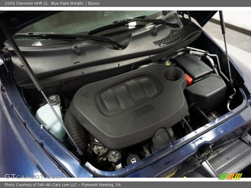 Blue Flash Metallic / Ebony 2009 Chevrolet HHR LS