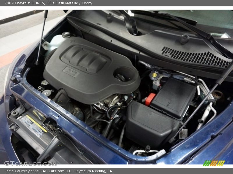 Blue Flash Metallic / Ebony 2009 Chevrolet HHR LS
