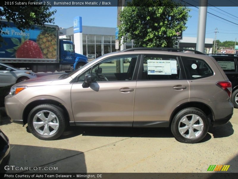 Burnished Bronze Metallic / Black 2016 Subaru Forester 2.5i