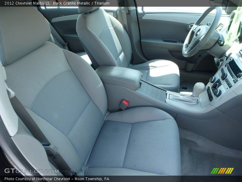 Black Granite Metallic / Titanium 2012 Chevrolet Malibu LS