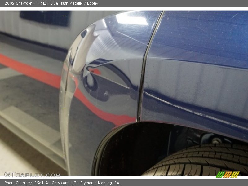 Blue Flash Metallic / Ebony 2009 Chevrolet HHR LS