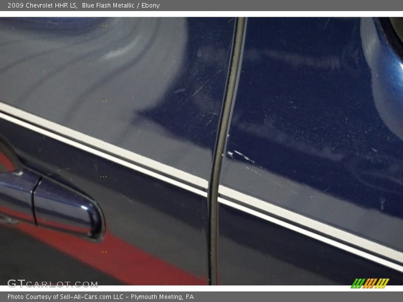 Blue Flash Metallic / Ebony 2009 Chevrolet HHR LS