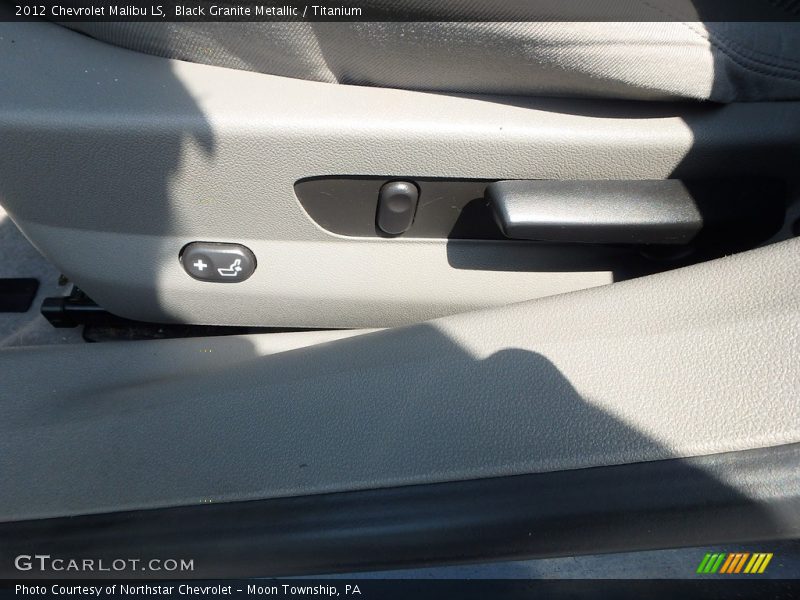 Black Granite Metallic / Titanium 2012 Chevrolet Malibu LS