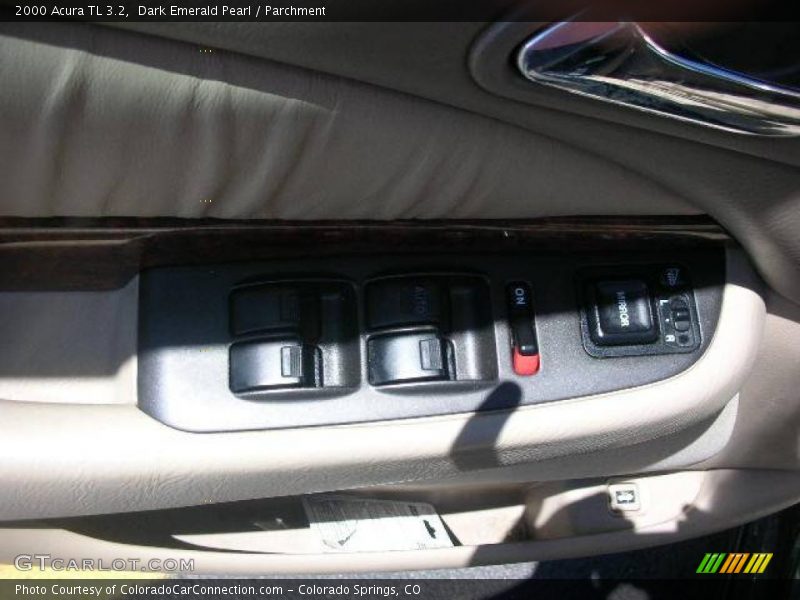 Dark Emerald Pearl / Parchment 2000 Acura TL 3.2