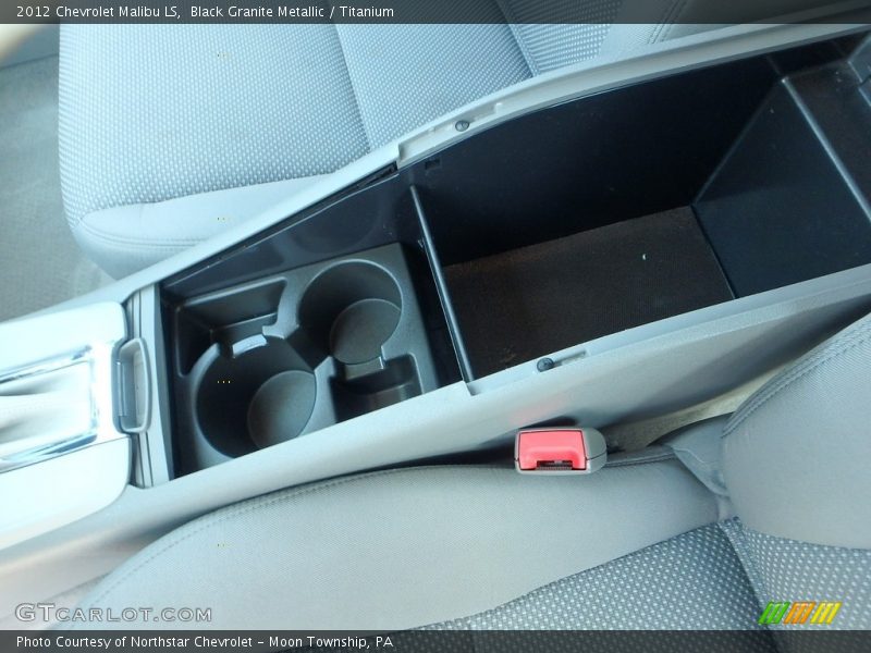 Black Granite Metallic / Titanium 2012 Chevrolet Malibu LS