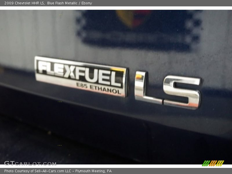 Blue Flash Metallic / Ebony 2009 Chevrolet HHR LS