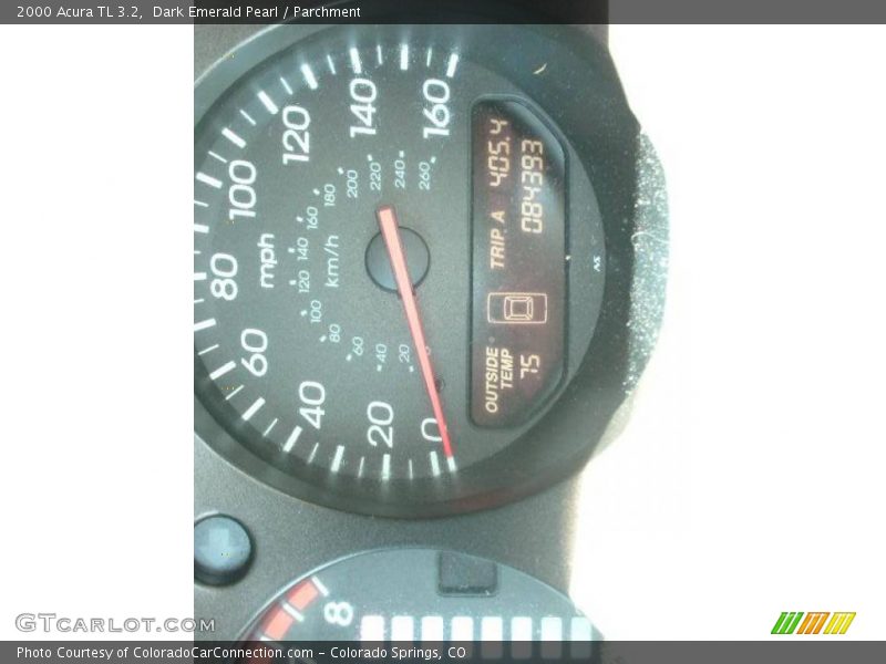 Dark Emerald Pearl / Parchment 2000 Acura TL 3.2