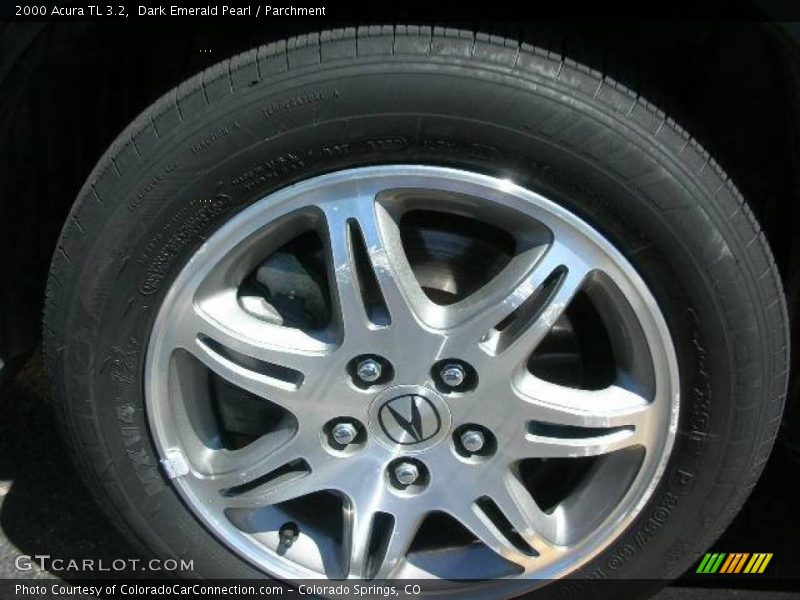Dark Emerald Pearl / Parchment 2000 Acura TL 3.2