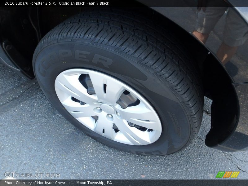 Obsidian Black Pearl / Black 2010 Subaru Forester 2.5 X