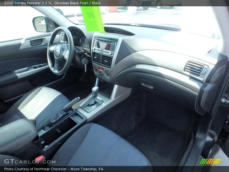 Obsidian Black Pearl / Black 2010 Subaru Forester 2.5 X