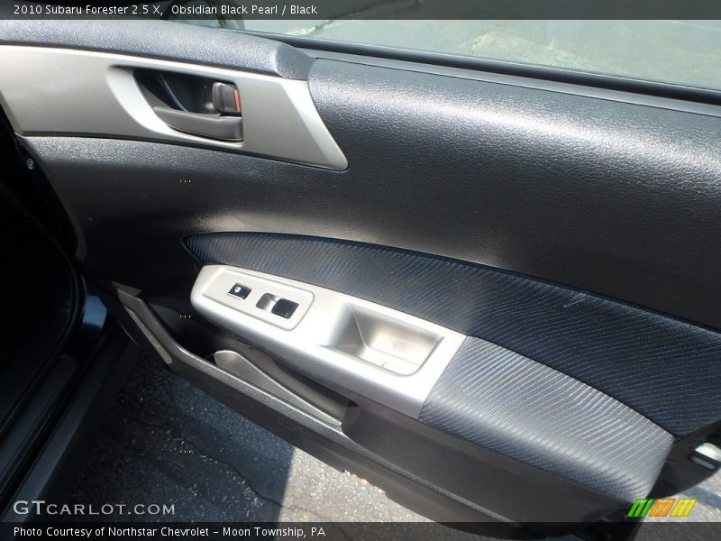 Obsidian Black Pearl / Black 2010 Subaru Forester 2.5 X