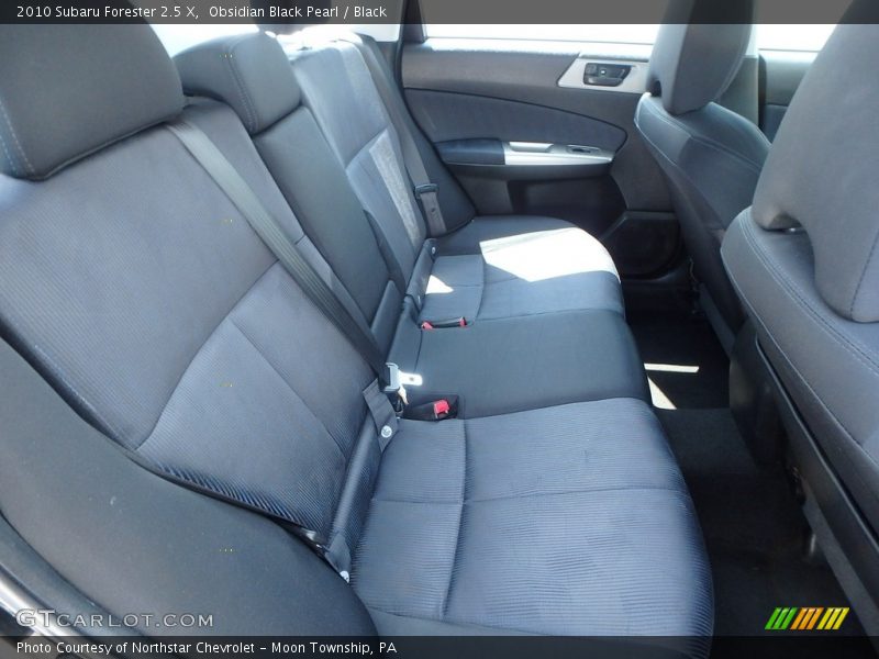 Obsidian Black Pearl / Black 2010 Subaru Forester 2.5 X