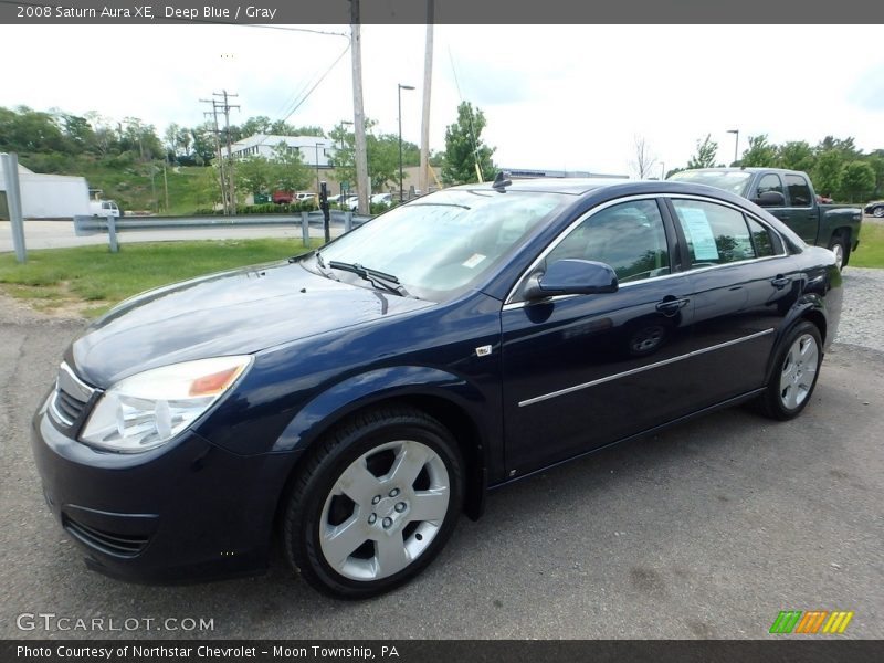 Deep Blue / Gray 2008 Saturn Aura XE