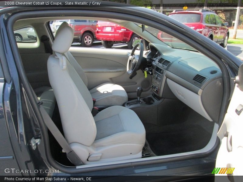 Slate Metallic / Gray 2008 Chevrolet Cobalt LS Coupe