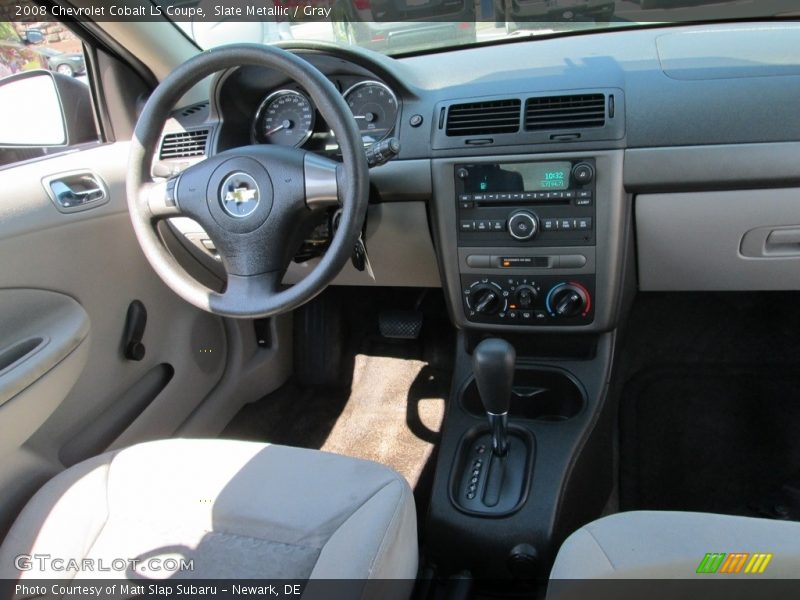 Slate Metallic / Gray 2008 Chevrolet Cobalt LS Coupe