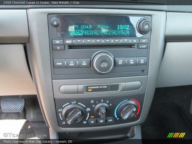Slate Metallic / Gray 2008 Chevrolet Cobalt LS Coupe