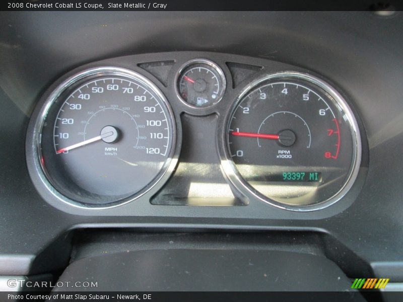 Slate Metallic / Gray 2008 Chevrolet Cobalt LS Coupe