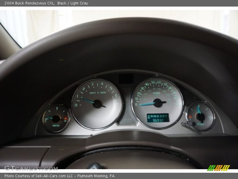 Black / Light Gray 2004 Buick Rendezvous CXL