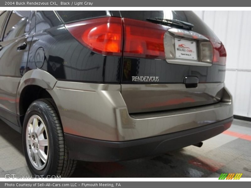 Black / Light Gray 2004 Buick Rendezvous CXL