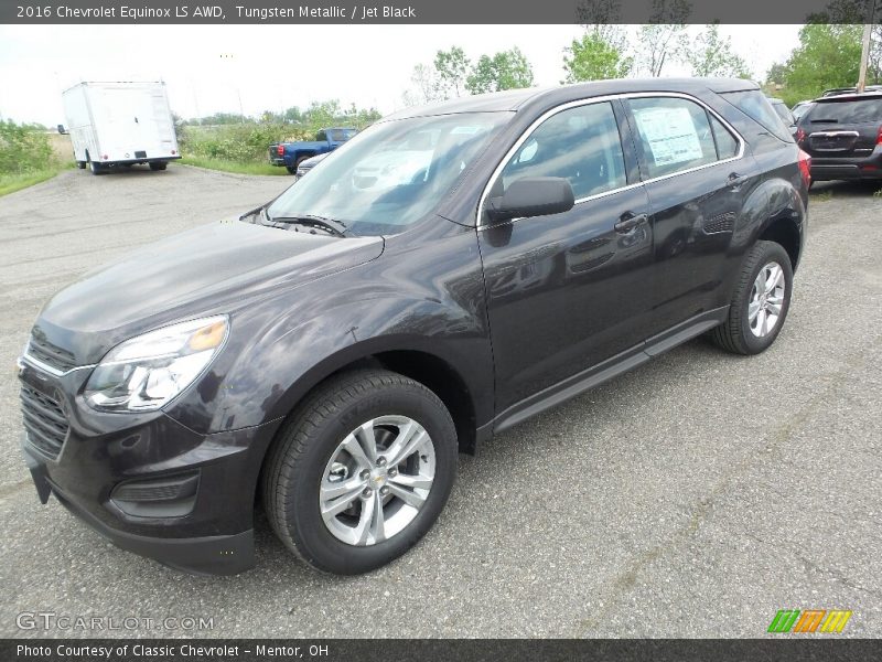 Tungsten Metallic / Jet Black 2016 Chevrolet Equinox LS AWD