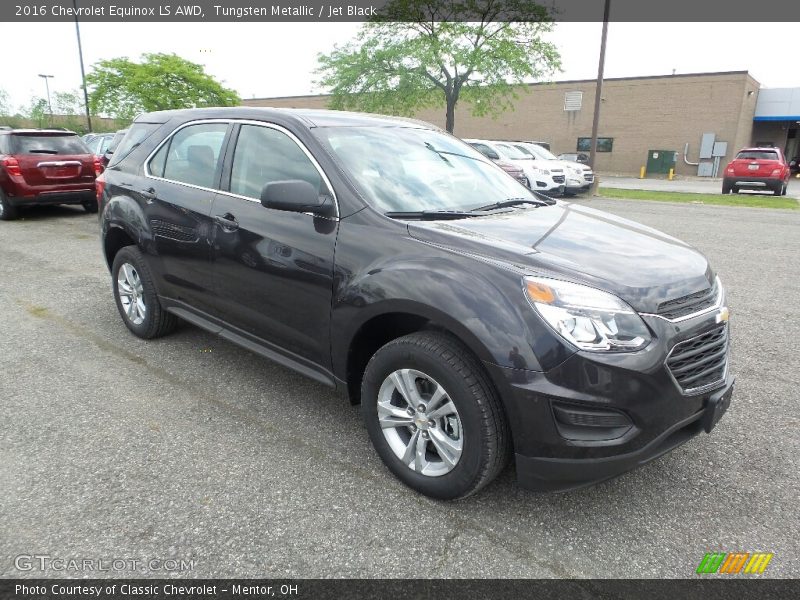 Tungsten Metallic / Jet Black 2016 Chevrolet Equinox LS AWD