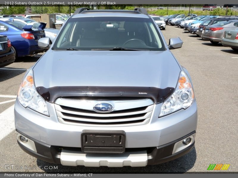 Ice Silver Metallic / Off Black 2012 Subaru Outback 2.5i Limited