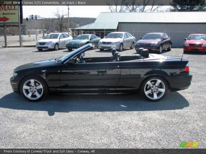 Jet Black / Black 2005 BMW 3 Series 325i Convertible