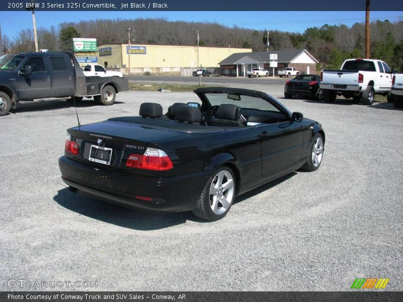 Jet Black / Black 2005 BMW 3 Series 325i Convertible