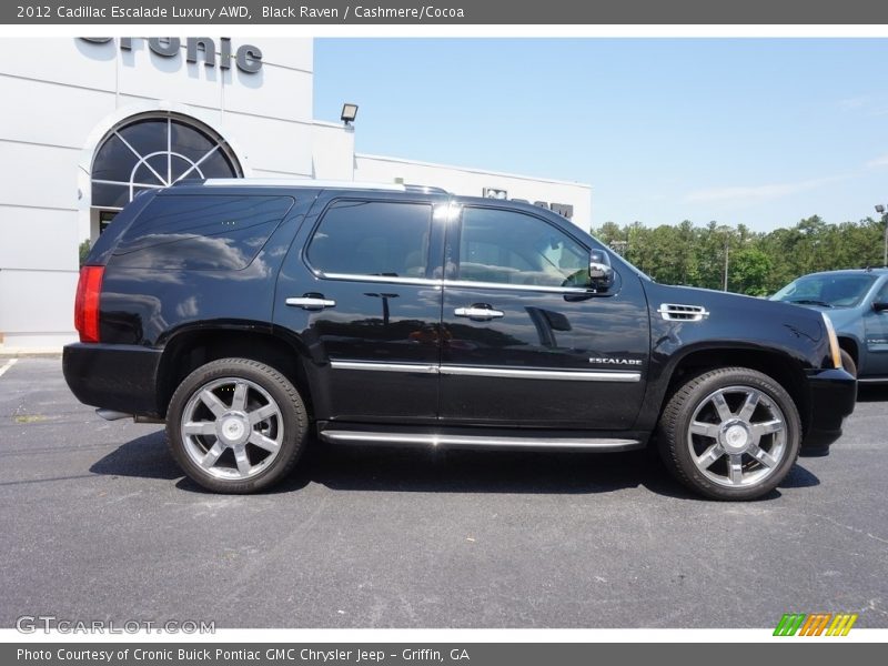 Black Raven / Cashmere/Cocoa 2012 Cadillac Escalade Luxury AWD