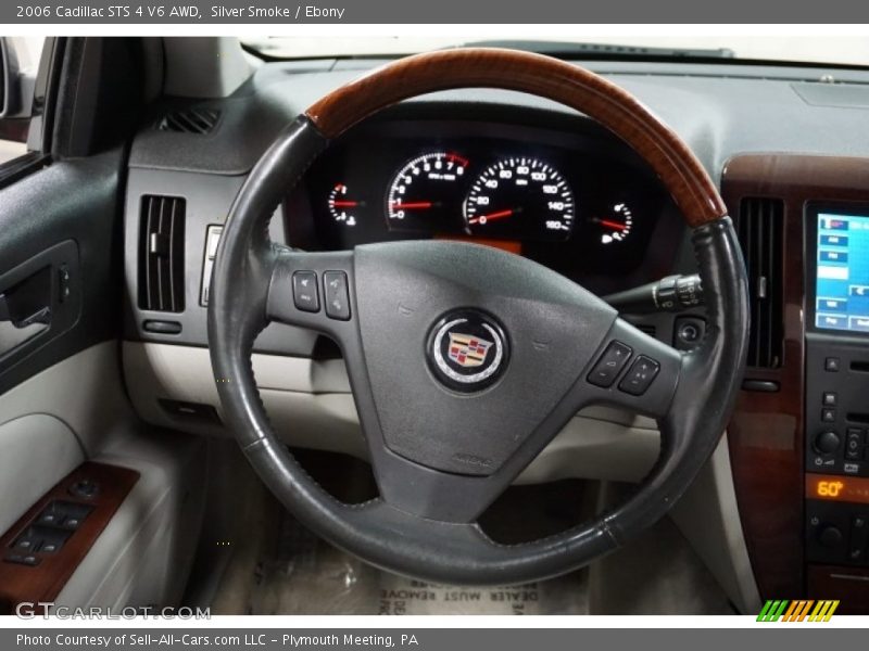 Silver Smoke / Ebony 2006 Cadillac STS 4 V6 AWD