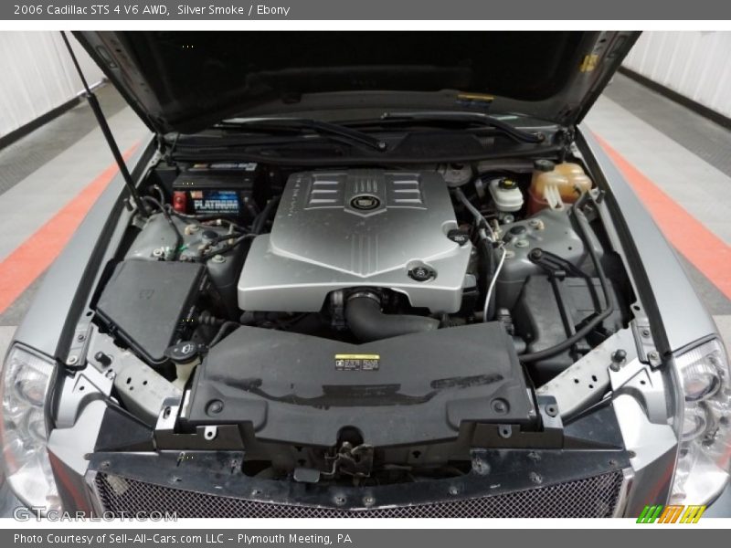 Silver Smoke / Ebony 2006 Cadillac STS 4 V6 AWD