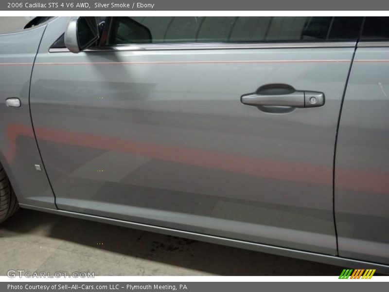 Silver Smoke / Ebony 2006 Cadillac STS 4 V6 AWD