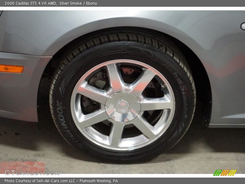 Silver Smoke / Ebony 2006 Cadillac STS 4 V6 AWD