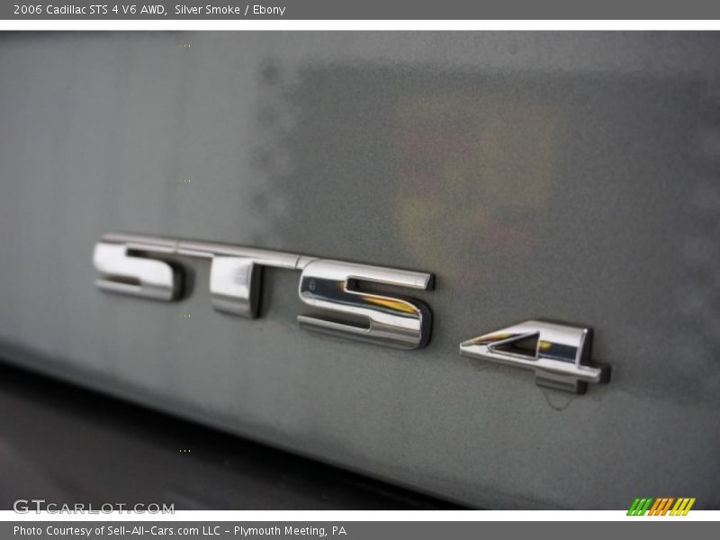Silver Smoke / Ebony 2006 Cadillac STS 4 V6 AWD