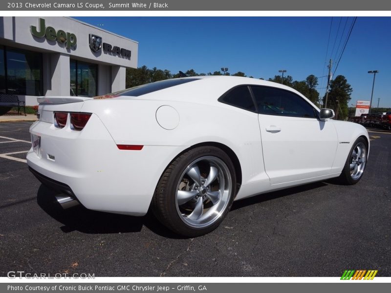 Summit White / Black 2013 Chevrolet Camaro LS Coupe