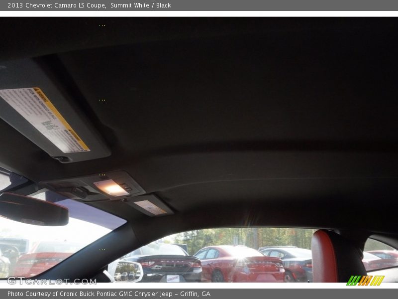 Summit White / Black 2013 Chevrolet Camaro LS Coupe