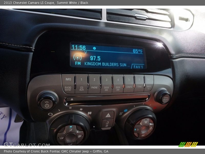 Summit White / Black 2013 Chevrolet Camaro LS Coupe