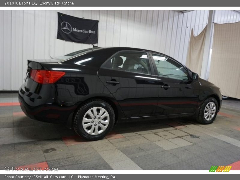 Ebony Black / Stone 2010 Kia Forte LX