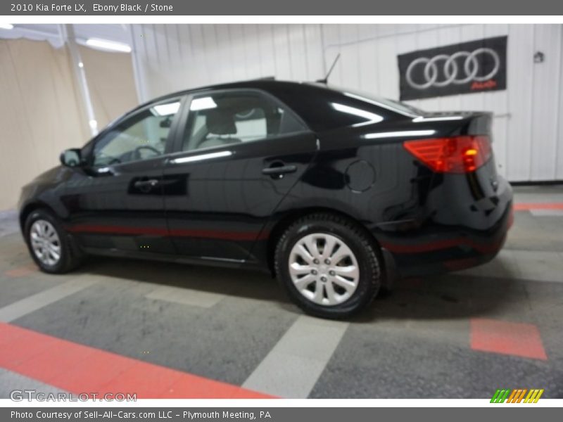 Ebony Black / Stone 2010 Kia Forte LX