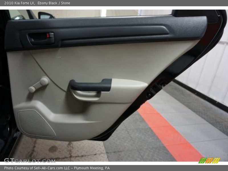 Ebony Black / Stone 2010 Kia Forte LX
