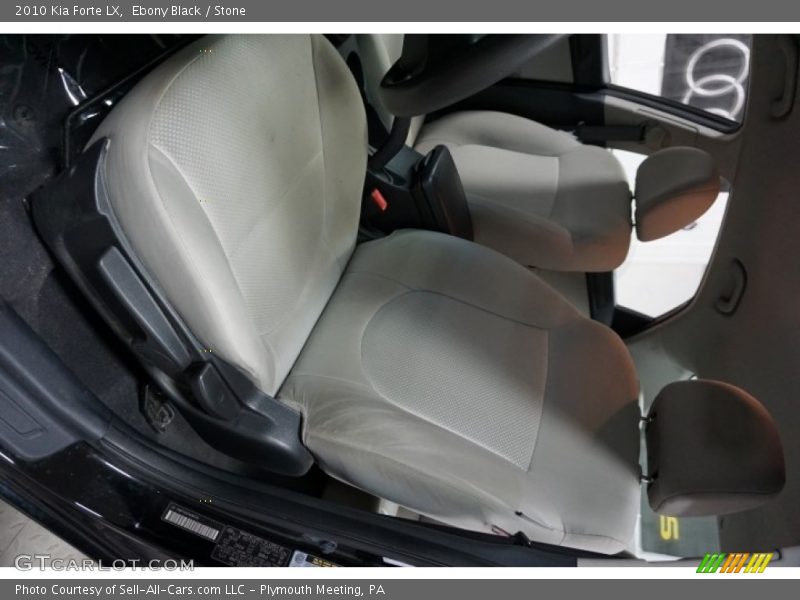 Ebony Black / Stone 2010 Kia Forte LX