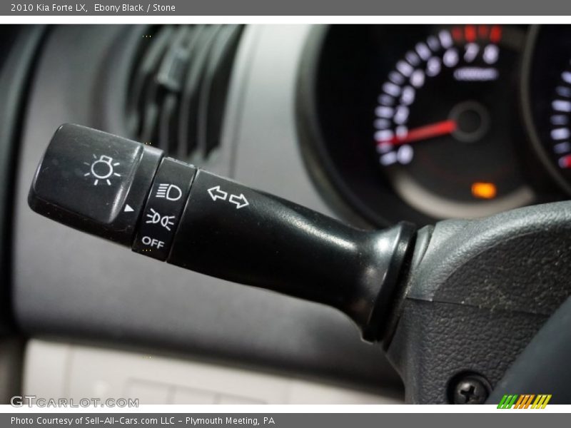 Ebony Black / Stone 2010 Kia Forte LX