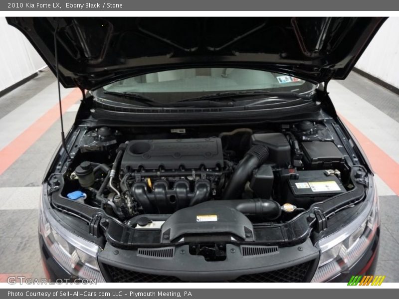 Ebony Black / Stone 2010 Kia Forte LX