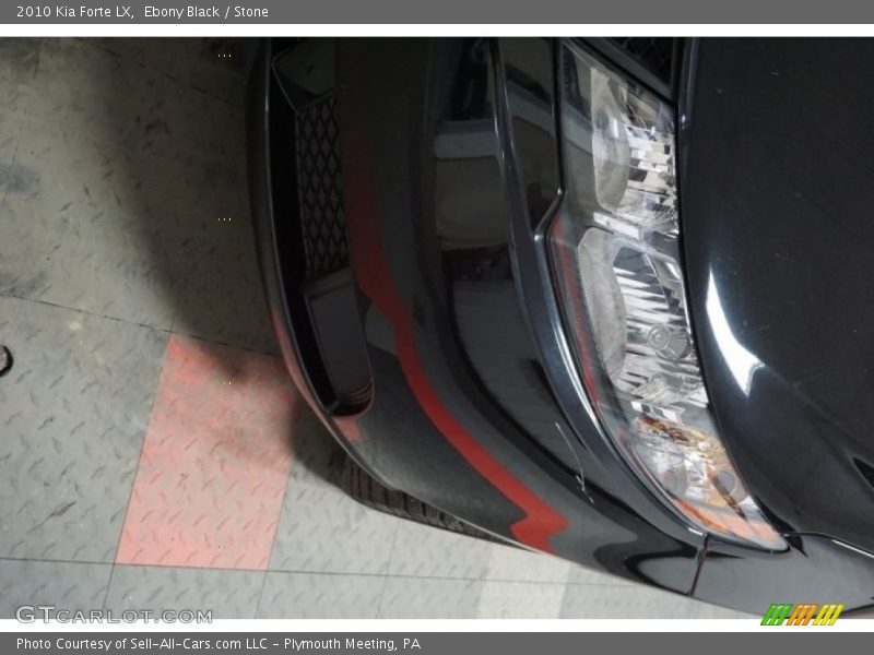 Ebony Black / Stone 2010 Kia Forte LX
